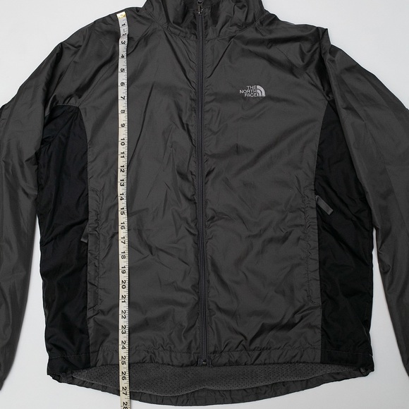 NorthFace Wind Breaker Grey Size Large - Picture 5 of 8